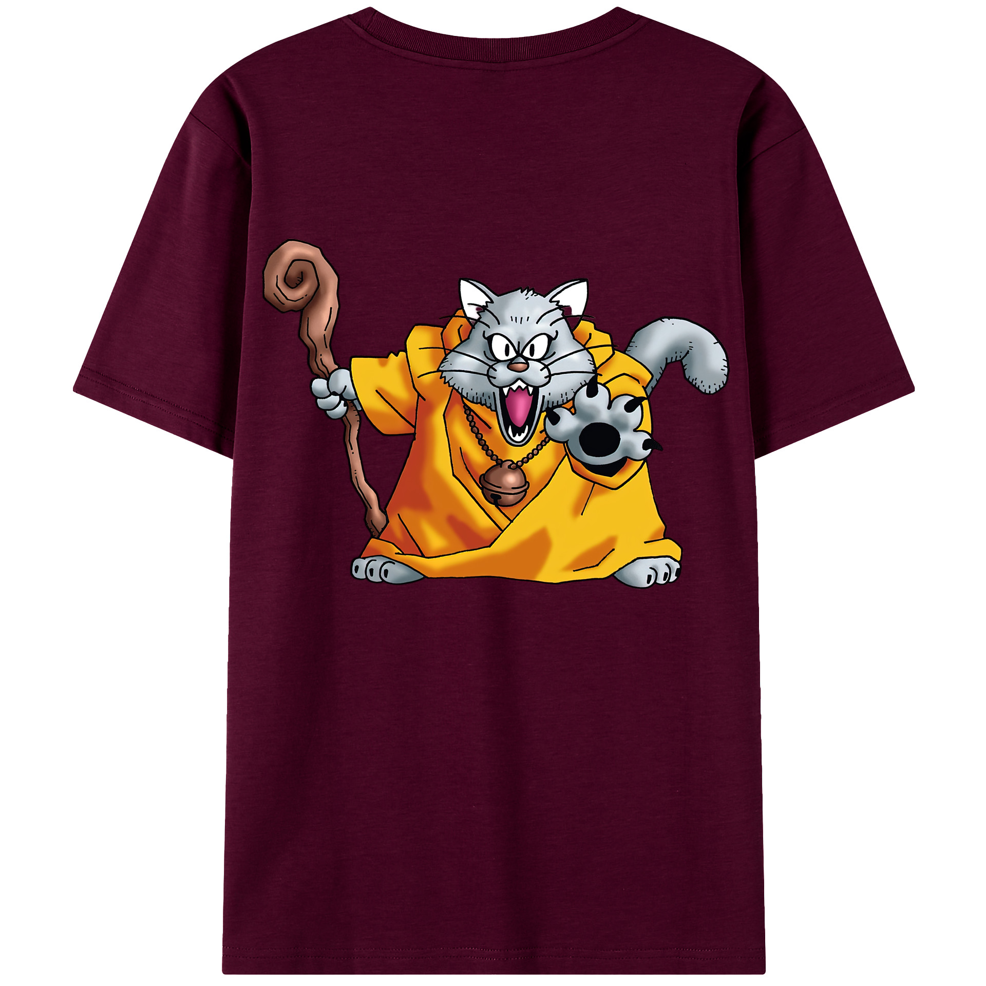 （画像用） ドラゴンクエスト Doragon Kuesuto Dragon Quest レディース半袖Tシャツ(バックプリント)